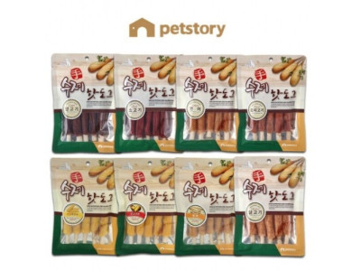 (2개묶음)(펫스토리) 수제 핫도그 고구마 100g