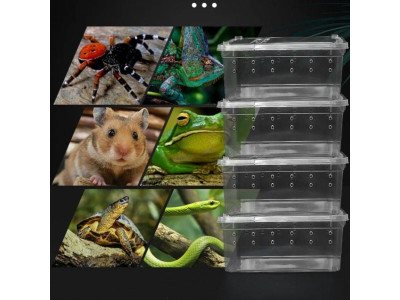 TBZ 소동물 사육장 투명 케이지 1개