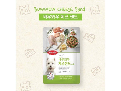 TBZ 바우와우 치즈샌드 믹스120g